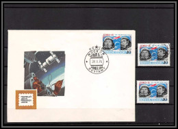 3384 Espace (space Raumfahrt) Lettre Cover Russie (Russia Urss USSR 4090 Fdc + Mnh ** Soyuz (soyouz Sojus) 15 28/10/1974 - UdSSR
