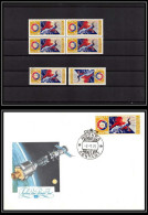 3385 Espace (space Raumfahrt) Lettre Cover Russie Russia Urss USSR 4144 Fdc + Mnh ** Apollo Soyuz Soyouz Sojus) 8/5/1975 - UdSSR