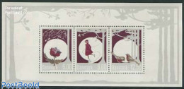 Denmark 2013 Christmas S/s, Mint NH, Nature - Religion - Sport - Birds - Christmas - Skating - Unused Stamps