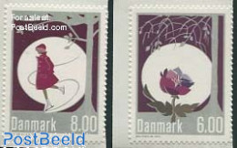 Denmark 2013 Christmas 2v S-a (from Booklet), Mint NH, Religion - Sport - Christmas - Skating - Unused Stamps
