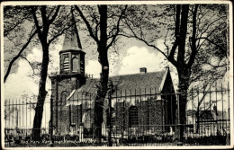 CPA Urk Flevoland Niederlande, Ned. Herv. Kerk Met Kerkhof - Andere & Zonder Classificatie