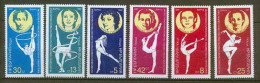 Bulgarie (Bulgaria) MNH ** 197 N° 3109 / 3114 Gymnastique Championats Du Monde Varna 1987 Gymnastics Gym - Gymnastiek