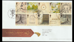Great Britain FDC 2004 The Lord Of The Rings 10 1st Class Stamps. Postal Weight 0,04 Kg. Please Read Sales Conditions Un - 2001-2010 Decimal Issues