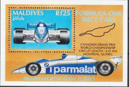Maldives - 1991 - Sports: Cars: Formula 1 - Yv Bf 201A - Auto's