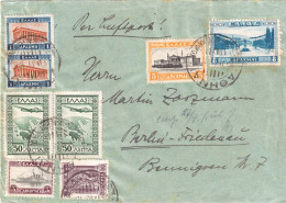 GREECE 1935 AIRMAIL LETTER  SENT FROM ATHENS TO BERLIN - Briefe U. Dokumente