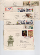 A287. Cecoslovacchia. Lotto Di 15 FDC. Tutte Diverse E Molte Affrancate Anche Posteriormente. Lotto Molto Bello. - FDC