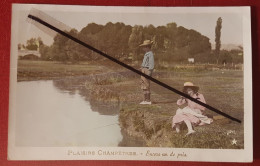 CPA - Plaisirs Chamêtres - Encore Un De Pris -( Pêche, Pêcheurs, Pêcheur ) - Angelsport