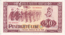 BILLETE DE ALBANIA DE 50 LEKE DEL AÑO 1976 CALIDAD EBC (XF)  (BANKNOTE) - Albania