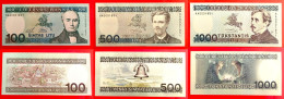Lithuania. Set 100+500+1000 Litas 1991-94. (P-50.51.52). RARE. UNC! - Litouwen