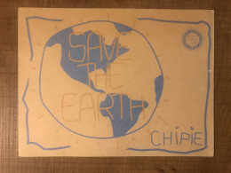 Buvard Chipie Save The Earth - Kleding & Textiel