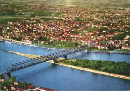 Neuwied Rhein Rheinbruecke Fliegeraufnahme - Neuwied