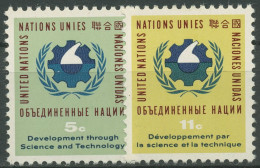 UNO New York 1963 Entwicklungsgebiete Wissenschaft &Technik 124/25 Postfrisch - Neufs