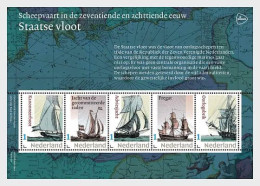 Netherlands 2025 M/S Shipping In The 17th And 18th Centuries - Dutch Fleet MNH - Neufs