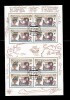Feuillet De 8 Timbres Europa 1992 America ( Caravelle Et Christophe Colomb)  Yv 2913 Michel 3114 Used Colombus - Blocks & Kleinbögen