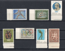[R8129] Greece 28/2/1968 Greek Sports Events MNH Set. - Neufs