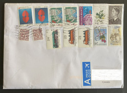 2025 Belgium To Canada Cover - Briefe U. Dokumente