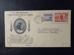 Cuba - Enveloppe FDC Avec Timbre Anniversaire (1951) - FDC