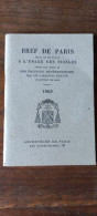 Bref De Paris A L'Usage Des Fidèles Arhevêche De Paris - Other & Unclassified