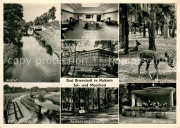 Bad Bramstedt Auetal Trinkhalle Kurhaus Wildgehege Verlobungsweg Waldweg Bei Der - Bad Bramstedt