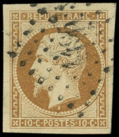 PRESIDENCE - 9    10c. Bistre-jaune, Obl. PC, TB - 1852 Luis-Napoléon
