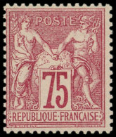 ** TYPE SAGE - 71   75c. Carmin, Frais Et TTB. Br - 1876-1878 Sage (Type I)