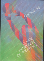 France A4 Sized Folder 1998 FIFA World Cup Football With FD Cancelled Stamps. Postal Weight 0,04 Kg. Please Read Sales C - 1998 – Frankrijk