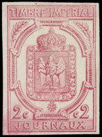 (*) Journaux 3 : 2c. Rose Carminé, TB. Br - Zeitungsmarken (Streifbänder)