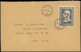 Let LA  LIBERATION - PARIS 122 : 1f50 + 3f50 Brun-noir Obl. 28/8/44 S. Env., TB. C - Libération