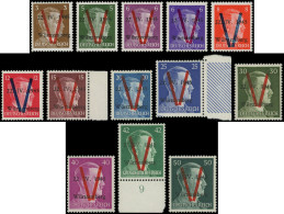 ** LA  LIBERATION - WURTEMBERG 1/12 : La Série Complète De 13 Valeurs, TB - Liberation
