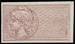 ** COLIS POSTAUX  (N° Et Cote Maury) - 33   Type Fiscal, Sans Surcharge, NON DENTELE En Violet, TB, N° Yvert, Cote Dalla - Mint/Hinged
