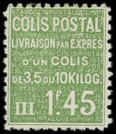 * COLIS POSTAUX  (N° Et Cote Maury) - 95   1f45 Vert, TB, Yvert N°99 - Mint/Hinged