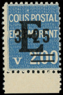 ** COLIS POSTAUX  (N° Et Cote Maury) - 155G  3f25 S. 2f00 Bleu, Surch. E, Bdf, TB, Yvert N°186G - Mint/Hinged