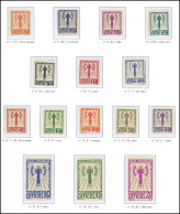** Spécialités Diverses - SERVICE 1/15 : Francisque, La Série S. FA, TB - Mint/Hinged