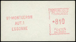 ** Spécialités Diverses - L.S.A. 2 : SA 00001 MONTGERON, AUT.1, Faciale 810, TB - Other & Unclassified