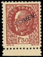 (*) VARIETES - 517d  Pétain,  1f.50 Brun, FAUX F.F.I., Surchargé SPECIMEN, Bdf, TB - Unused Stamps