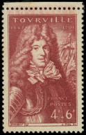 ** VARIETES - 600   Tourville, DOUBLE Impression Du Haut (légère), TB - Unused Stamps