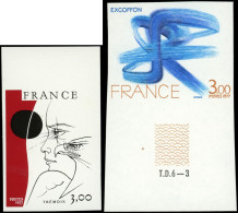 ** NON DENTELES - 1950 Et 1951 Trémois Et Excoffon, Bdf, TB - Ohne Zuordnung