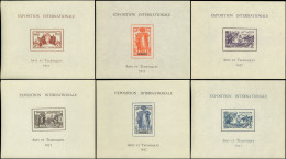 ** Grandes Séries Coloniales 1937 : Expo Internationale, La Série De 24 Blocs, TB - Non Classificati