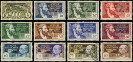 * A.E.F. 102/27 : La Série, N°112 Et 125 Obl., TB - Altri & Non Classificati