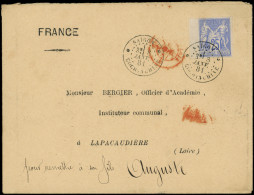 Let COCHINCHINE CG N°36 Grand Bdf, Obl. Càd SAIGON COCHINCHINE 8/1/81 S. Env. Pour La France, TB - Otros & Sin Clasificación
