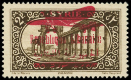 ** GRAND LIBAN PA 31d : 2p. Sépia Surch. Sur N°30 De Syrie, TB - Autres & Non Classés