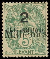 ** PORT-SAID 36 : 2m. Sur 5c. Vert D'Ile Rouad, NON EMIS, TB. S - Andere & Zonder Classificatie