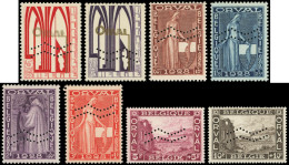 ** BELGIQUE 258A/66AA (sauf 264A) : Orval, Perforés 2 Chevrons, TB, N° COB - Autres & Non Classés
