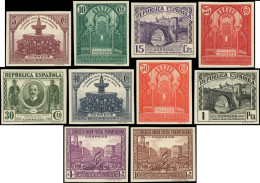 ** ESPAGNE 512/21 : Congrès De L'UPU 1931, NON DENTELES, TB - Neufs