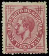 * ESPAGNE Timbres Pour Impôt De Guerre 9 : 5p. Rose, Rouss. Sur 1 Dent, Sinon TB - Autres