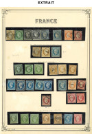 Collection Poste France 1849/1975, Classiques Neufs Ou Obl. états Divers, Neuf ** Ou * à Partir De 1900. Ensemble Très C - Collezioni (in Album)