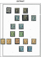 France, Collection 1849/1959 En Album, En Général Par Multiples, Classiques Obl., Neufs à Partir De 1900, Nombreuses Val - Collezioni (in Album)