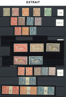 France, Collection De 1900 à 1959, Nombreuses Bonnes Valeurs, N°112/36, 148/54, 257A Etc..., * Et **, Les Bonnes Pièces - Collezioni (in Album)