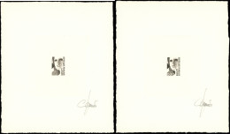 Projet De Marianne NON EMIS, 5 Ex. Signés Couleurs Différentes Dont Un Faciale 0,00, Ensemble Rare Et TB - Collections (en Albums)