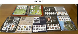 ** Feuillets Collectors, Collection Entre COL 3 Et COL 267, Parfois En 2 Ou 3 Ex., En Tout 251 Ex., En 4 Albums, Liste D - Collezioni